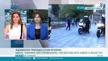 Θεσσαλονίκη: Νεκρός 15χρονος από πυροβολισμό, τον σκότωσε κατά λάθος ο φίλος του