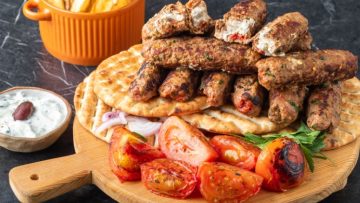 κεμπάπ με τυρί κρέμα ΦΑΓΗΤΌ ΛΙΠΑΡΑ  ΠΑΧΥΣΑΡΚΙΑ