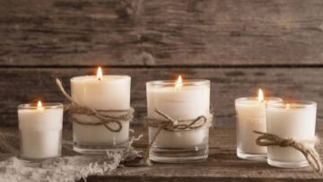 αρωματικα κερια διακοσμηση