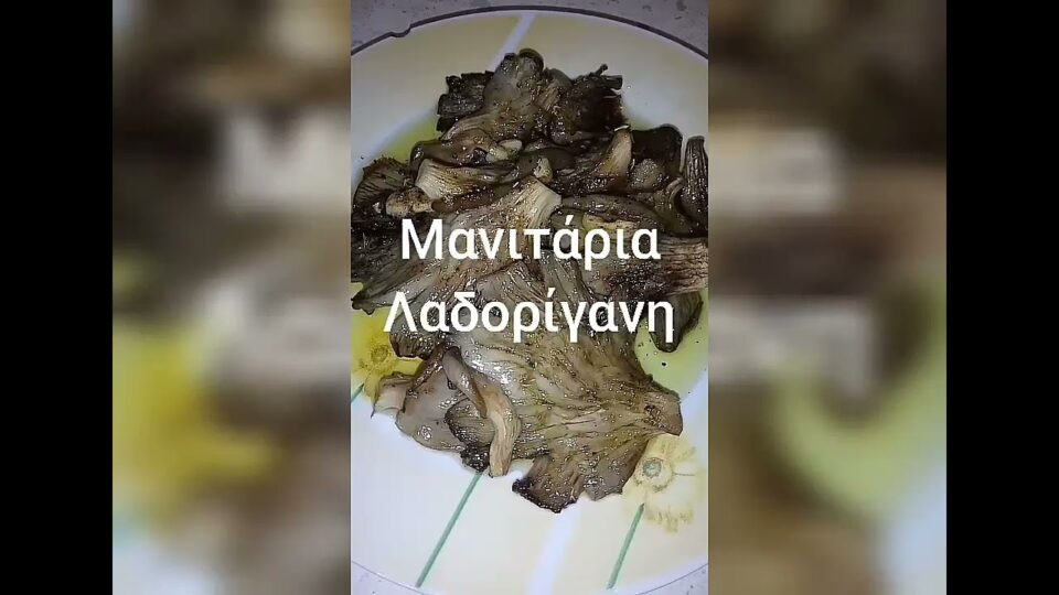 Μανιτάρια λαδορίγανη – Oregano mushrooms