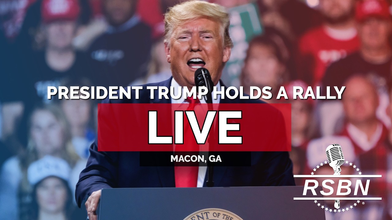 LIVE: President Trump Holds a Rally in Macon, GA – 10/24/26