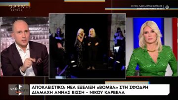 Αποκλειστικό: Ο Νίκος Καρβέλας απαγορεύει στη Βίσση τη χρήση των έργων του χωρίς τη συγκατάθεσή του