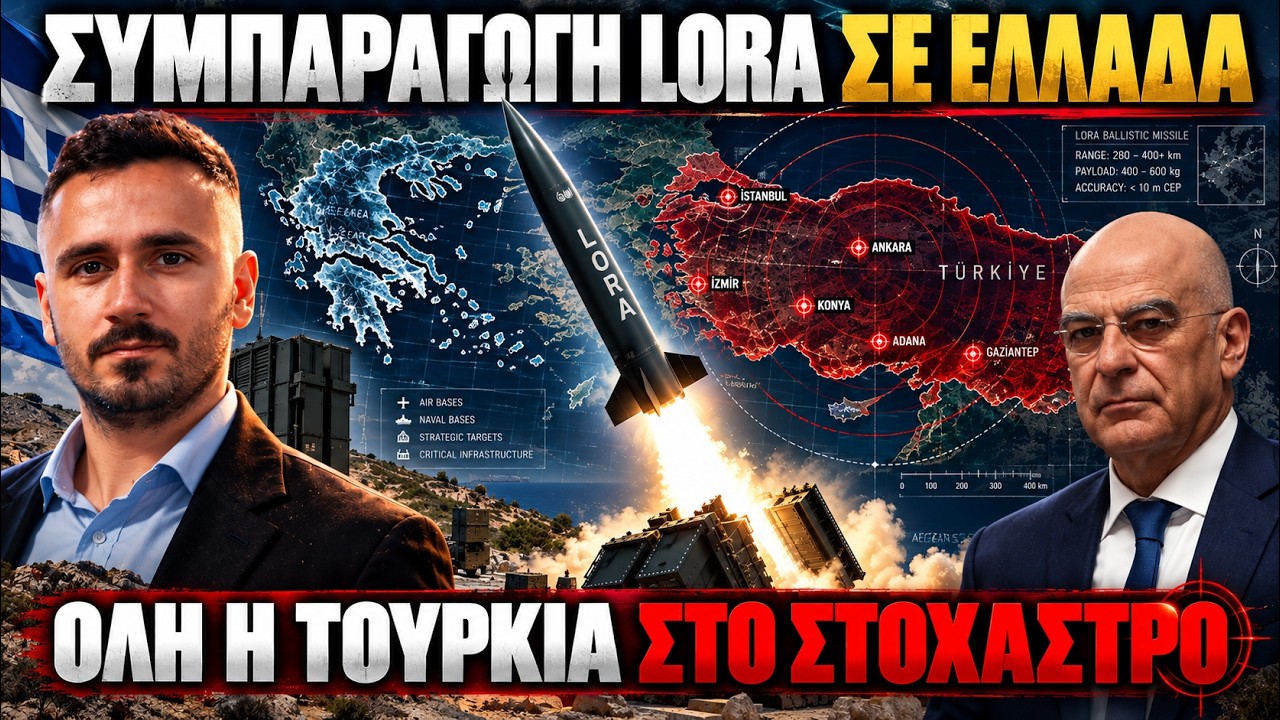 ΣΥΜΠΑΡΑΓΩΓΗ LORA σε Ελλάδα από ΥΠΑΜ – Κλοιός γύρω από Τουρκία που ασφυκτιά