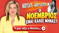 ΕΥΧΑΡΙΣΤΟΣ ΚΑΙ ΘΕΤΙΚΟΣ ΜΗΝΑΣ ο Νοέμβριος (2026)! Τι προβλέπει η Μπέλλα για το ζώδιό σου;