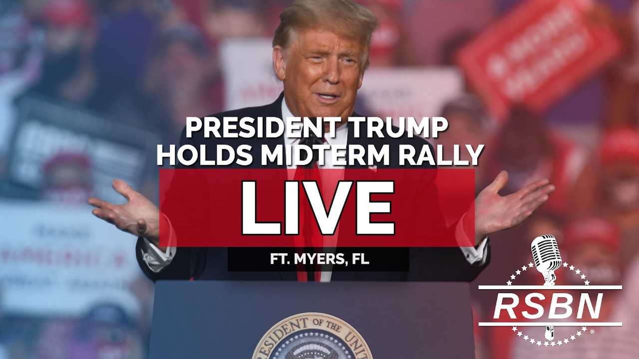 LIVE: President Trump Holds a Rally in Ft. Myers, FL – 10/23/26